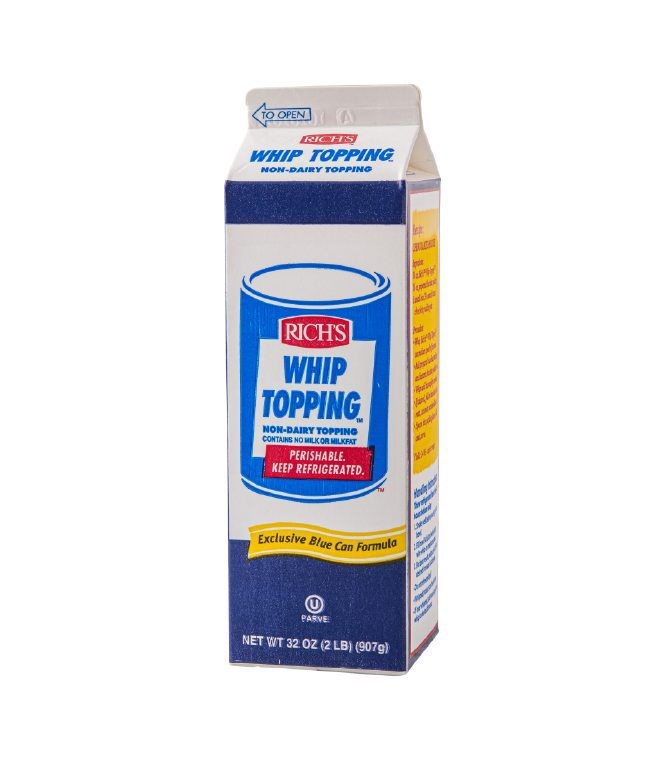  WHIP'N TOP CASE QUARTS FLAVORITE 12/32 OZ 66567